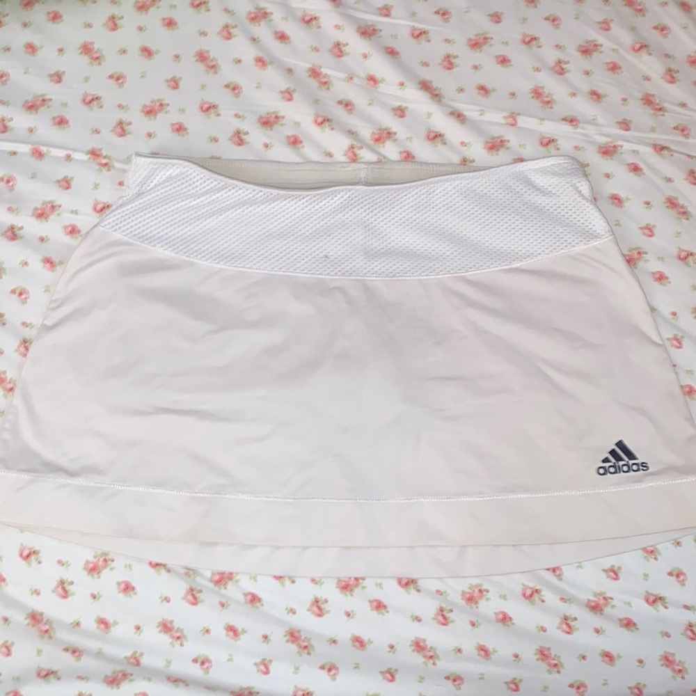 Adidas White Tennis Skirt